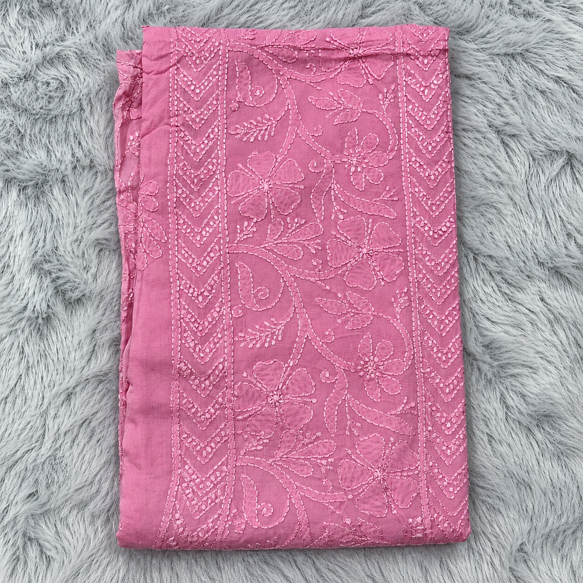 Pink Ombre Modal Straight Kurti